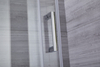 Square Shape Slim Economic Tempered Glass Shower Door Enclosure Shower Room with 2 Sliding Door