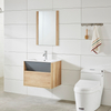New Design Painting And Melamine Modern Bathroom Cabinet with Basin