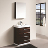 Entop Mirrored Bathroom Cabinet Sink with Drawers Easy Installation Vanity Cabinet Set