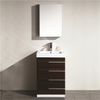 Entop Mirrored Bathroom Cabinet Sink with Drawers Easy Installation Vanity Cabinet Set
