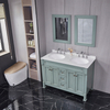 Floor Standing Bathroom Vanity with Double Basin 