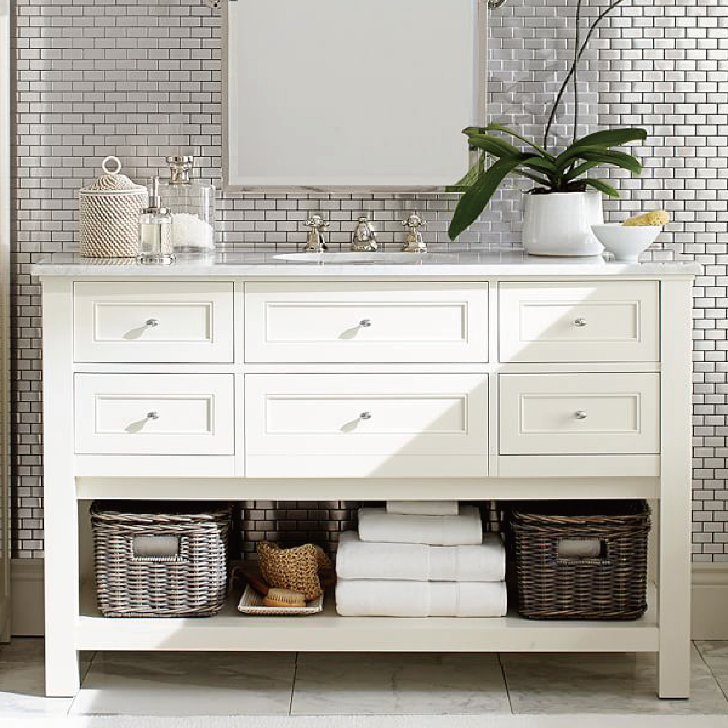 19 inch deep bathroom cabinets