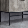 Bathroom Cabinets Floor With Iron Legs
