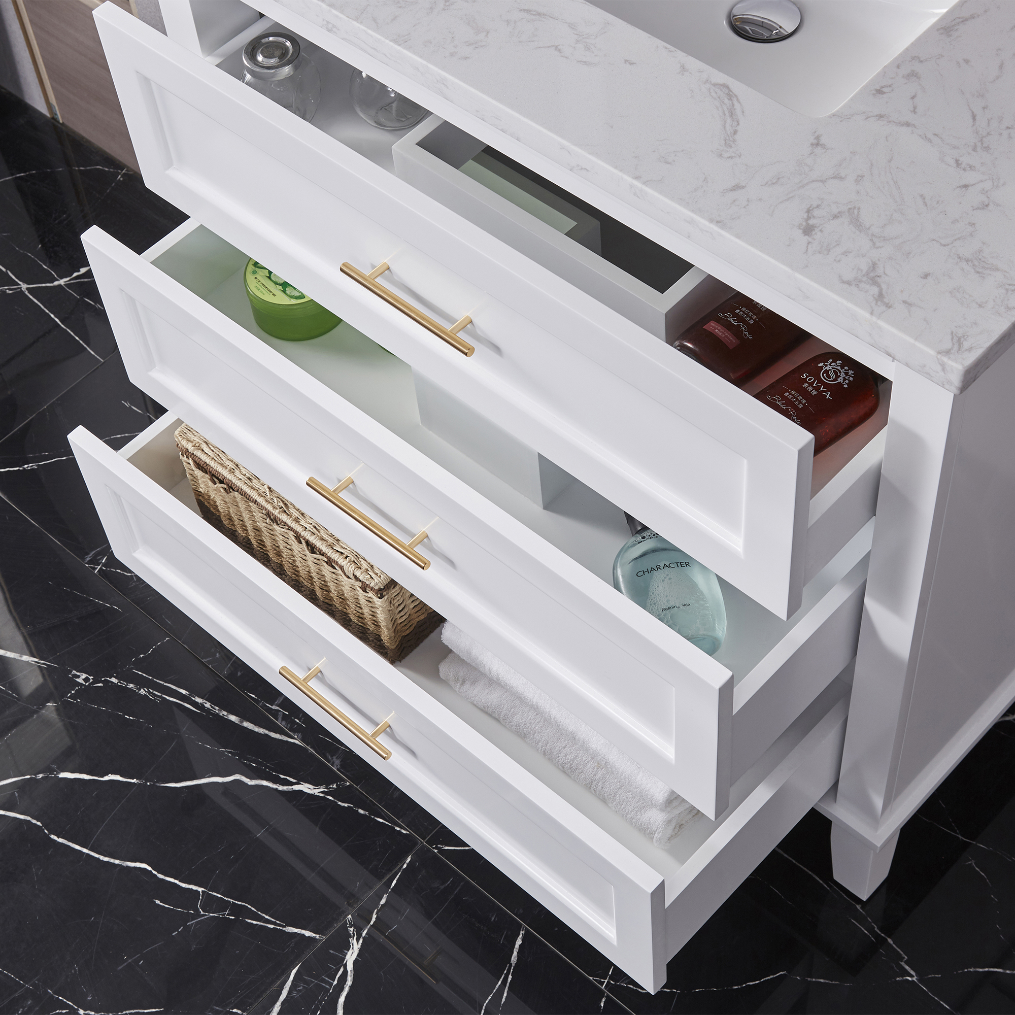 White America Style Free Standing Bathroom Vanity Buy Bathroom