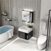 Customized Popular Wall Mounted Modern Bathroom Vanity